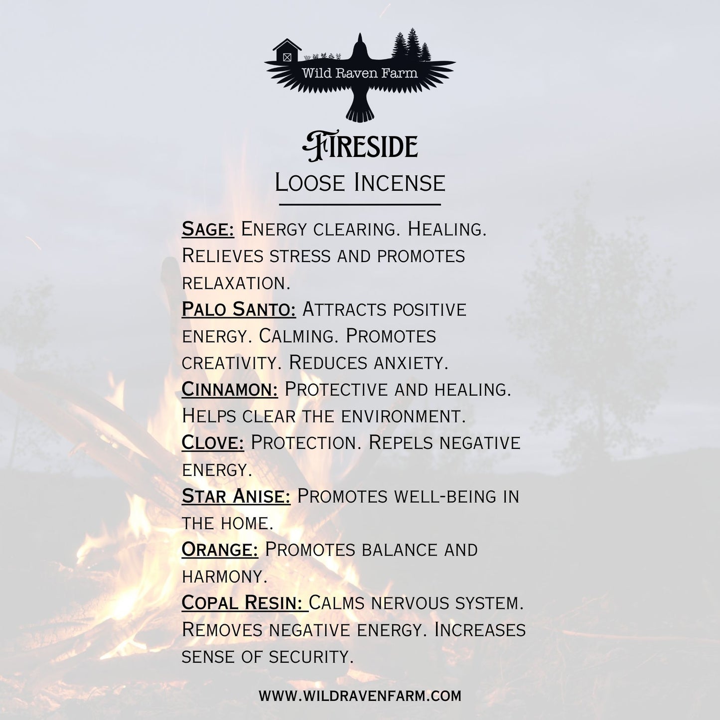 Loose Incense - Fireside