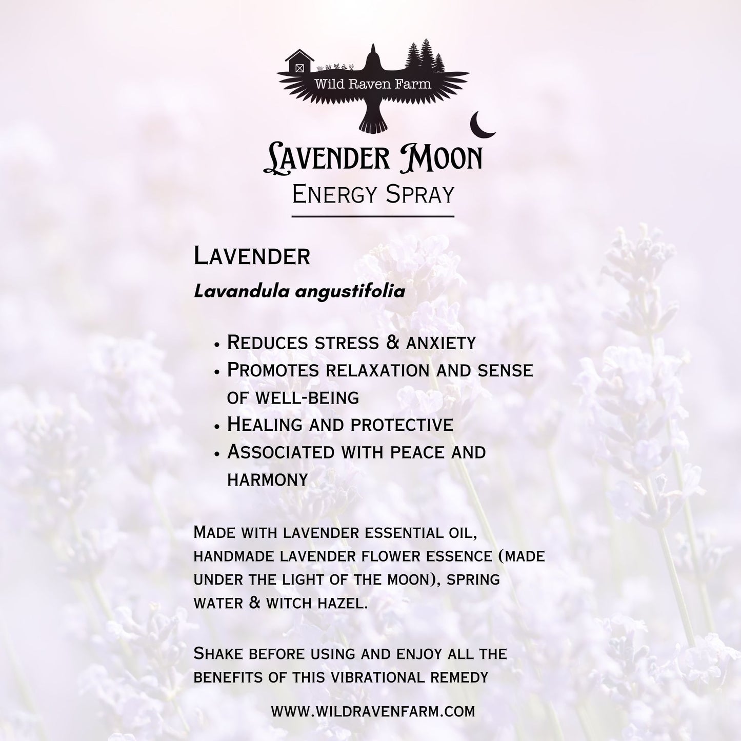 Energy Spray - Lavender Moon