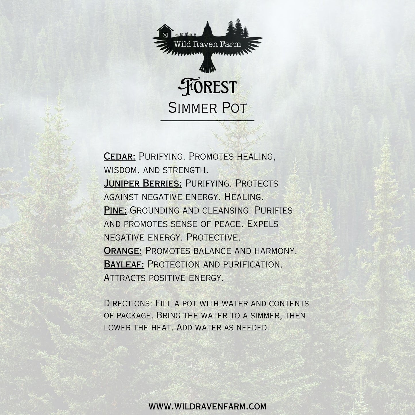 Simmer Pot - Forest