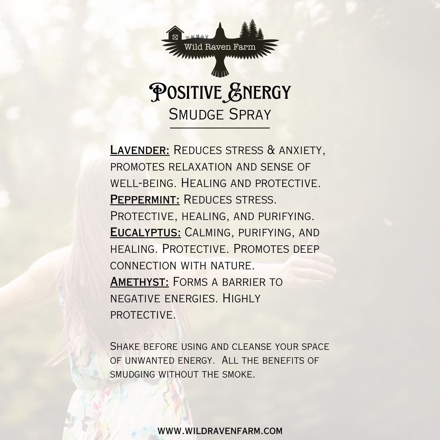 Smudge Spray - Positive Energy