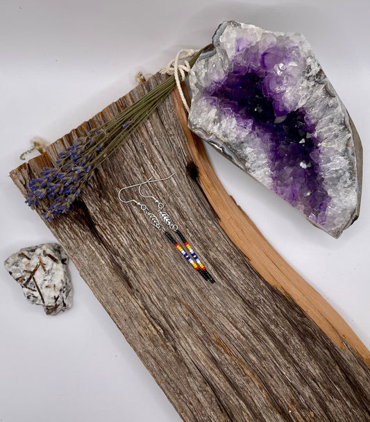 National Parks - Acadia Leaf Bar Earrings