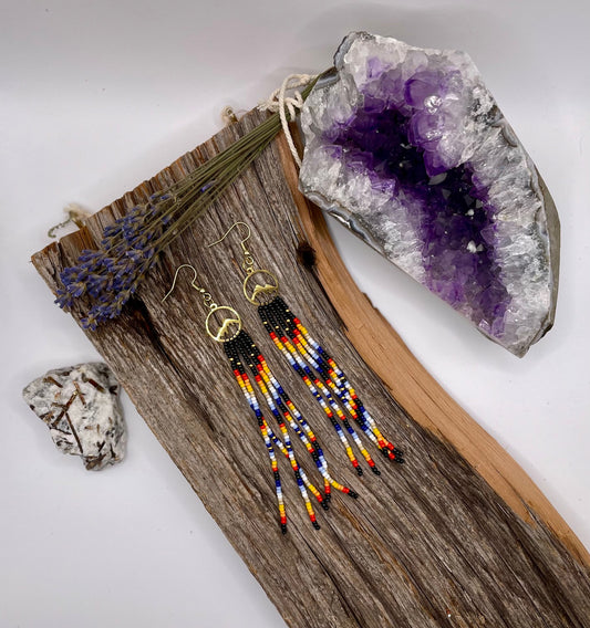National Parks - Acadia Mountain Fringe Earrings