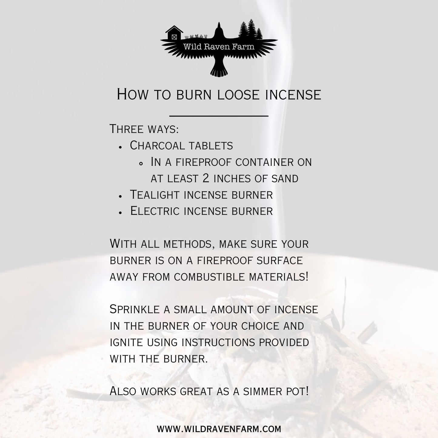 Loose Incense - Forest
