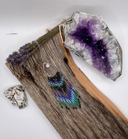 Dancing Skies - Fringe Necklace