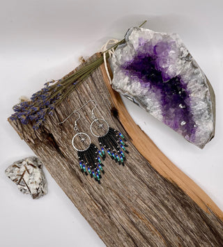 Dancing Skies - North Star Fringe Earrings