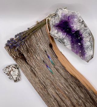 Dancing Skies - Bar Earrings