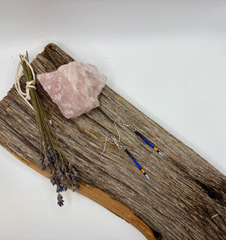 Endangered Species - Karner Blue Butterfly Bar Earrings