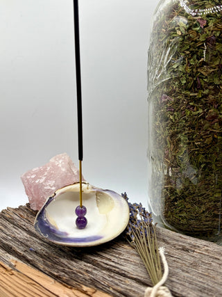 Quahog Shell Incense Burner