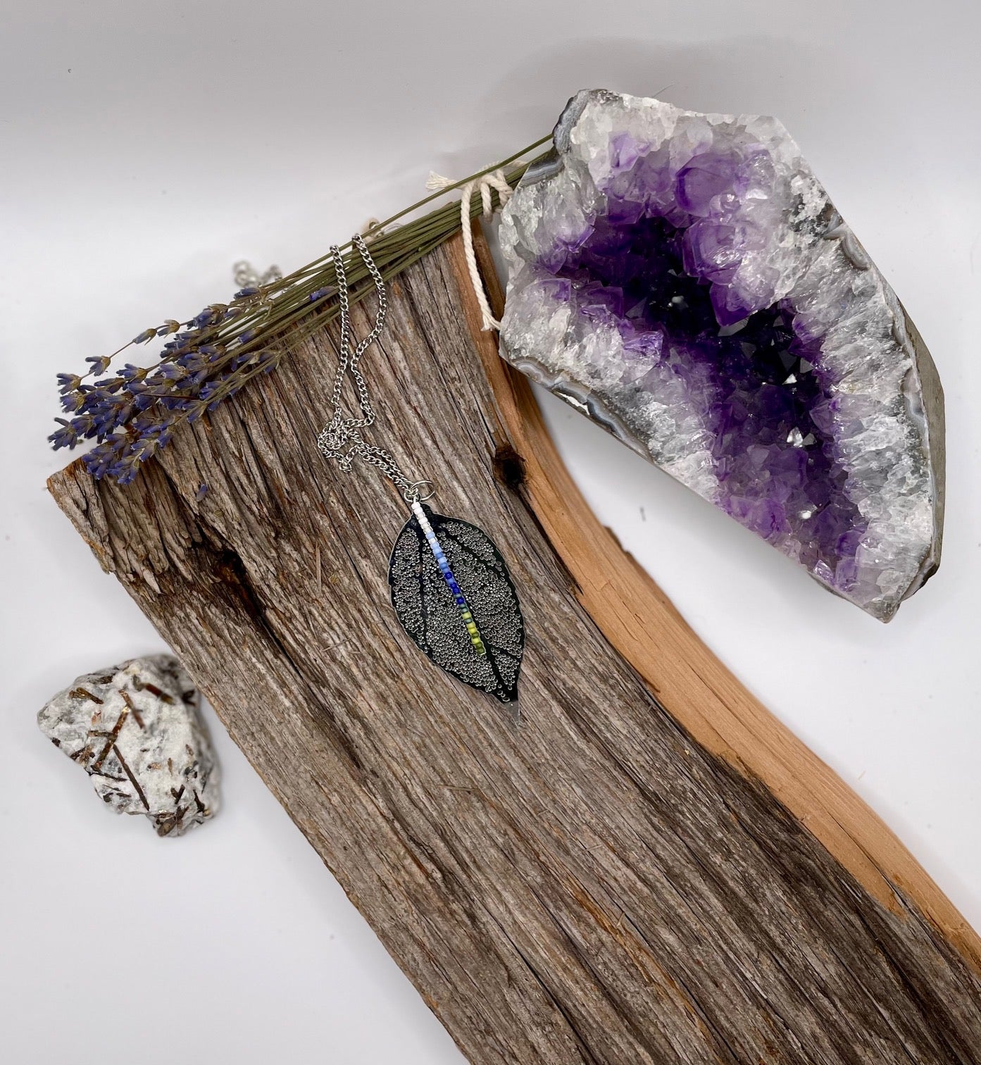 National Parks - Smoky Mountains Leaf Necklace