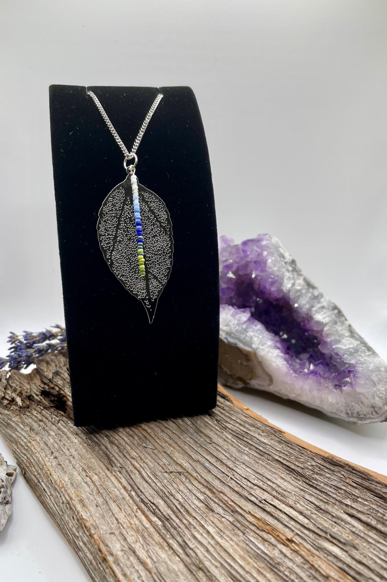 National Parks - Smoky Mountains Leaf Necklace