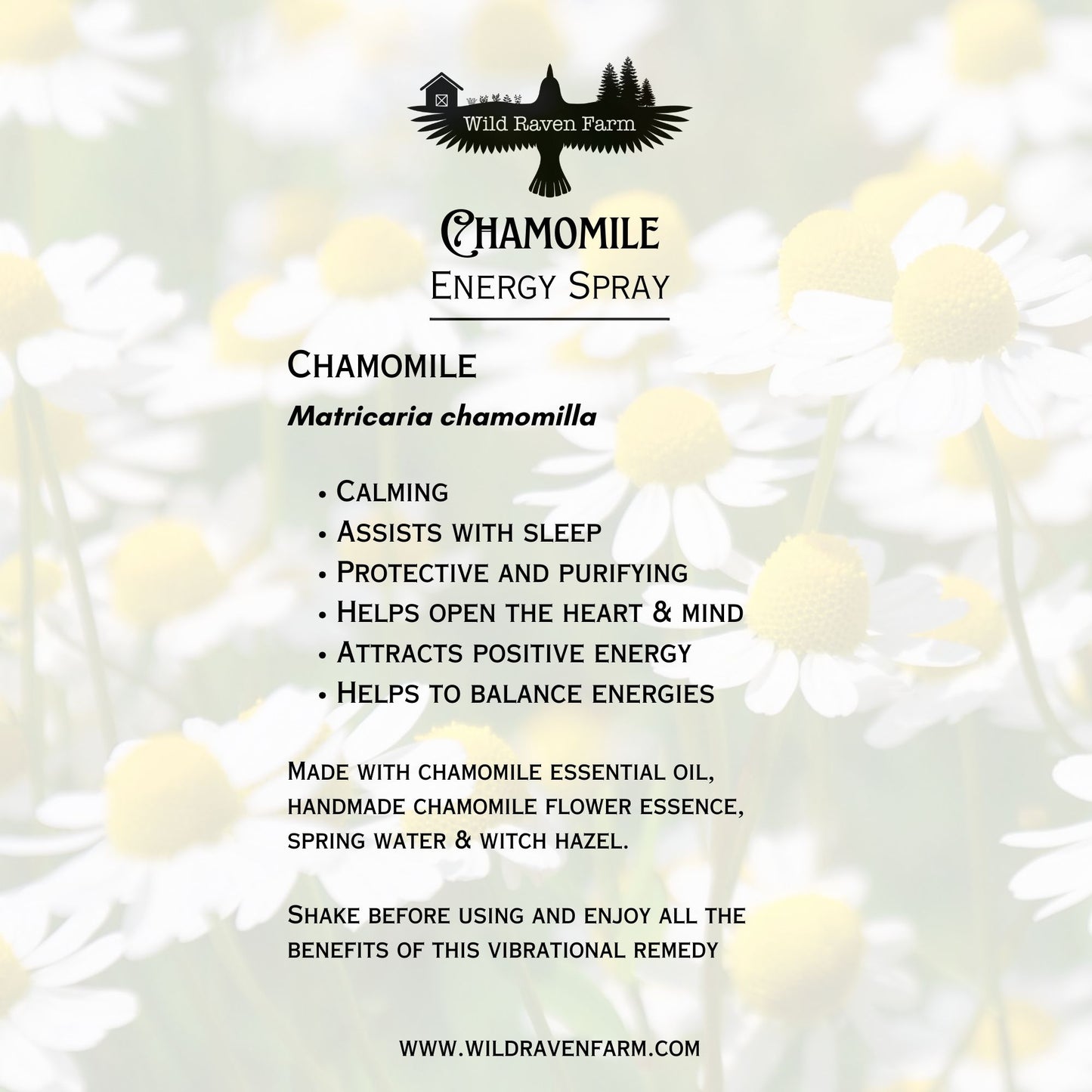 Energy Spray - Chamomile