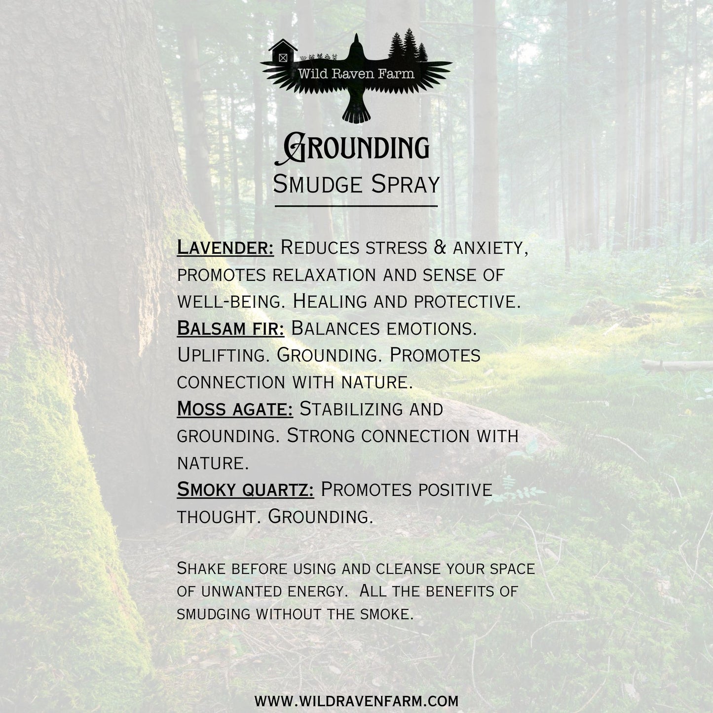 Smudge Spray - Grounding