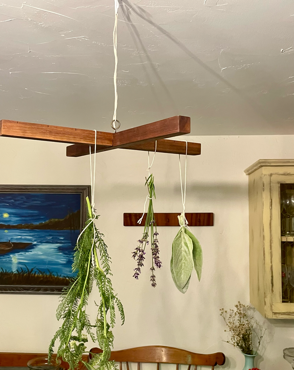 Large Hanging Herb Drying Rack