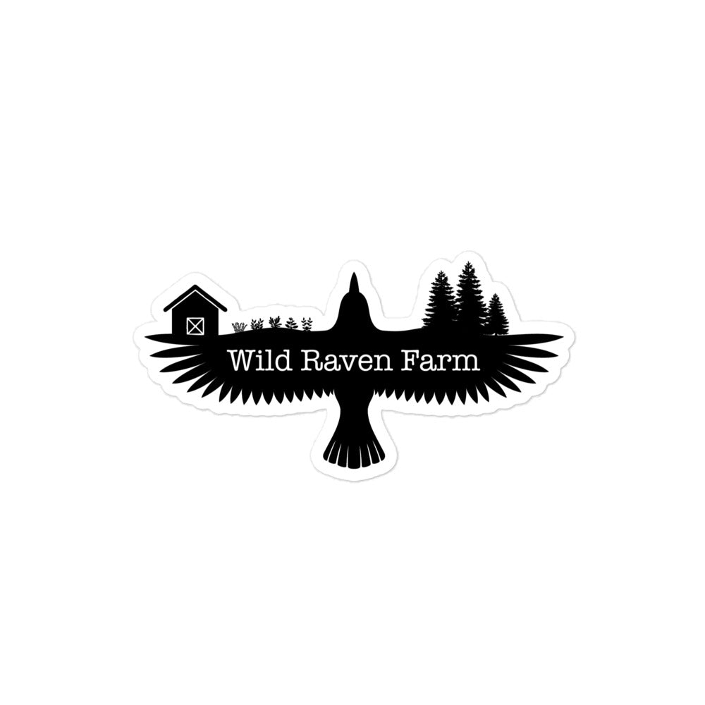 Wild Raven Farm Sticker